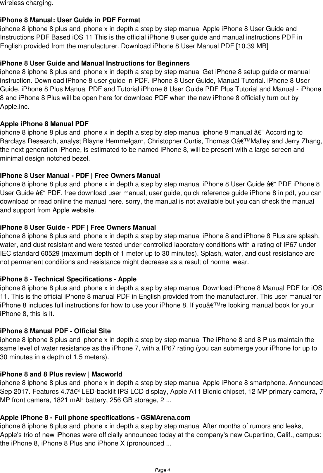 Apple Iphone 4 User Manual Pdf Download